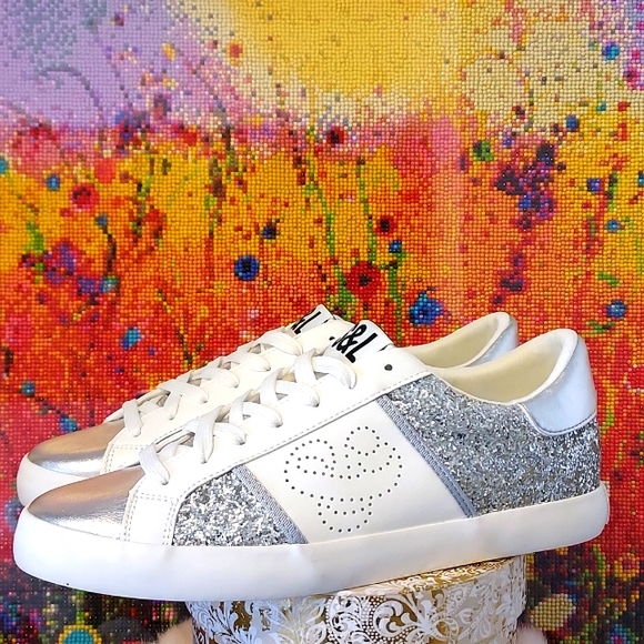 Women's Sam and Libby Alina Glitter Sneaker - Picture 8 of 10